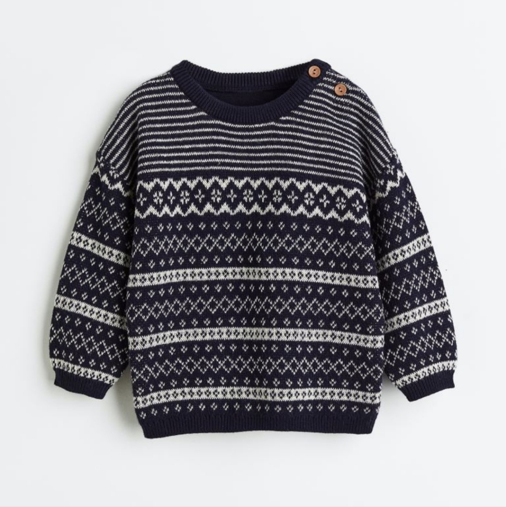 H&M 12-18m knit sweater
